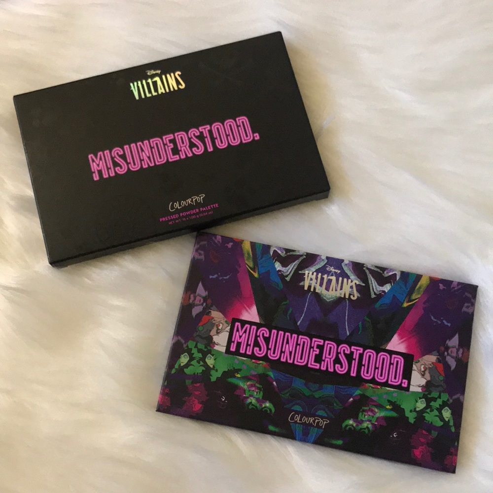🆕 DISNEY VILLAINS COLOURPOP MISUNDERSTOOD PALETTE - Picture 3 of 3